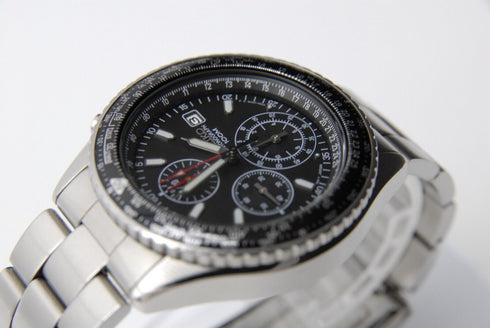 【 N MINT 】 Seiko Flightmaster 7T92-0CF0 Chronograph Quartz Watch from JAPAN